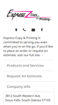 Mobile Screenshot of expresscopyandprinting.com